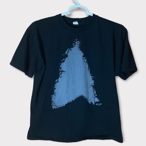 Star Trek Into Darkness Movie Promo T-shirt Mens Large Classic Logo Casual Nerd